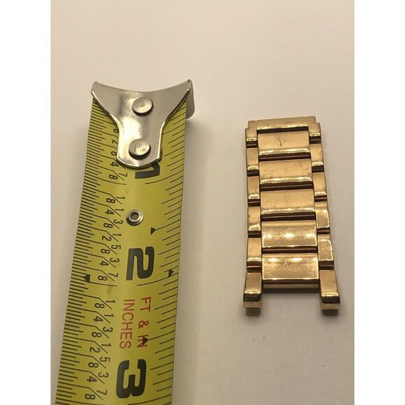 Michael Kors Watch Parts Partial Band Links No Clasp RoseGold 18mm PJ430 - Picture 1 of 7